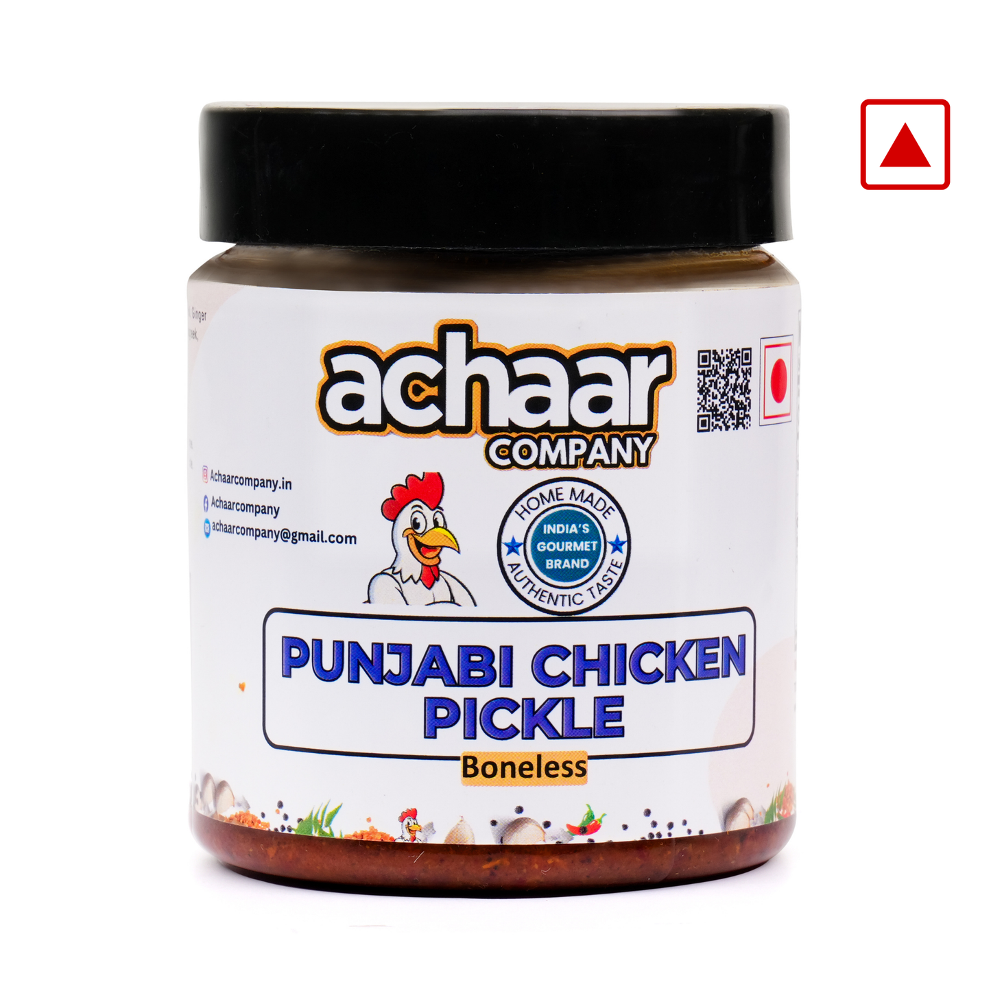 Punjabi Chicken Pickle Pack of 1 (340g) | No Artificial Preservative