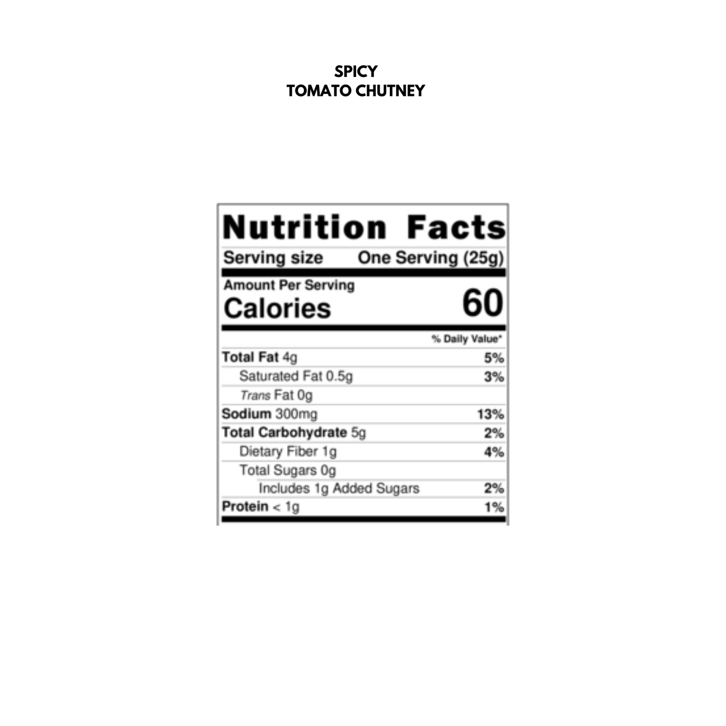 Spicy Tomato Chutney Pack of 1 (340g) | No Artificial Preservative