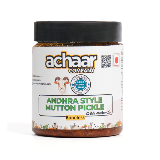 Andhra Style Mutton Pickle Pack of 1 (200g) | No Artificial Preservative