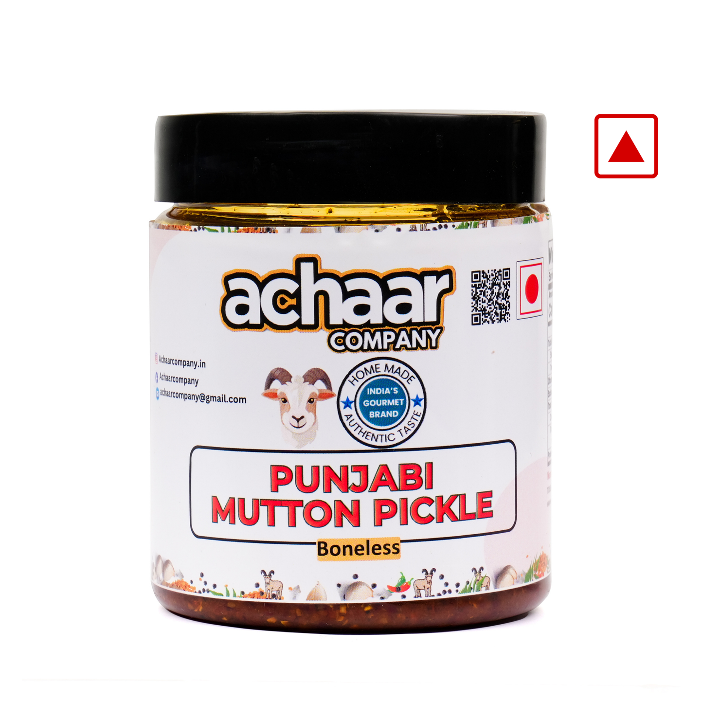 Punjabi Mutton Pickle Pack of 1 (340g) | No Artificial Preservative