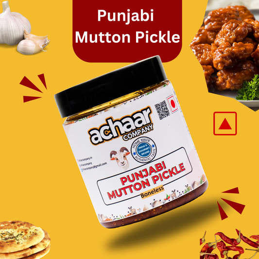 Punjabi Mutton Pickle Pack of 1  (340g) | No Artificial Preservative