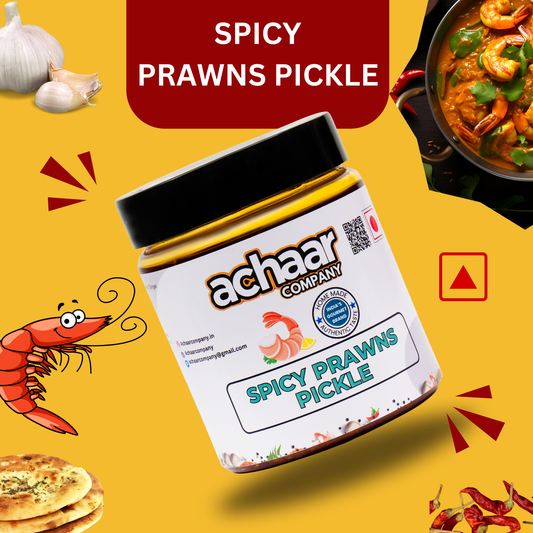 Spicy Prawns Pickle Pack of 1  (340g) | No Artificial Preservative